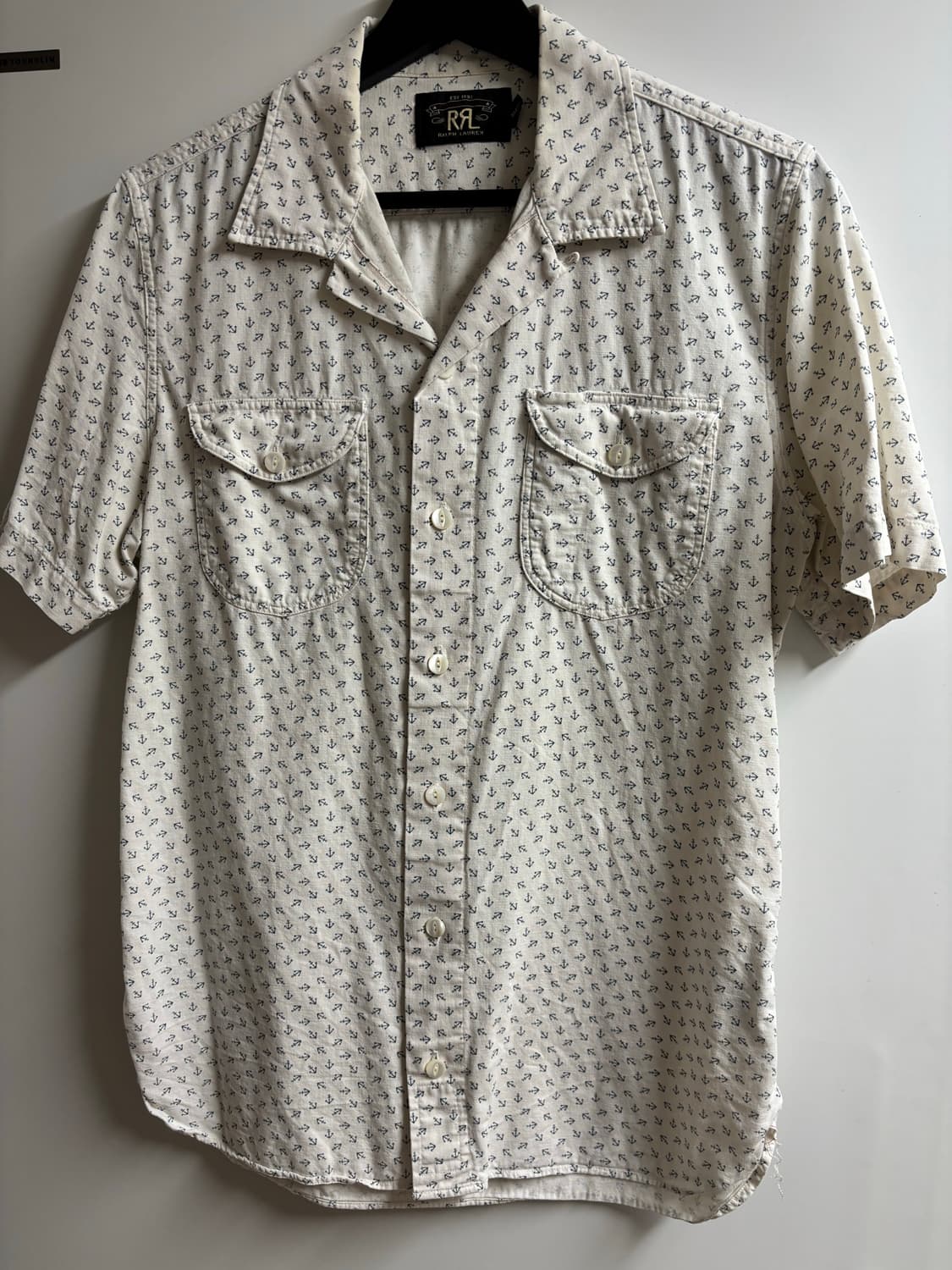 [S] RRL 앵커 샴브레이 캠프셔츠  상품이미지1