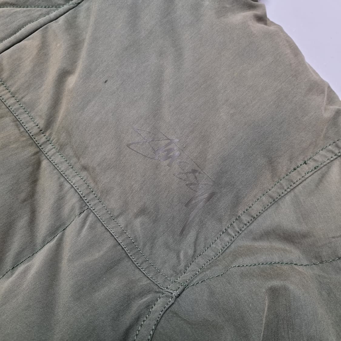 빈티지 STUSSY GEAR 선페이드 패딩 자켓 - XL 상품이미지4