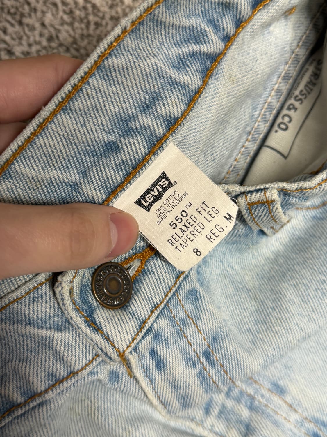 90s Levis 550 (USA) 상품이미지8