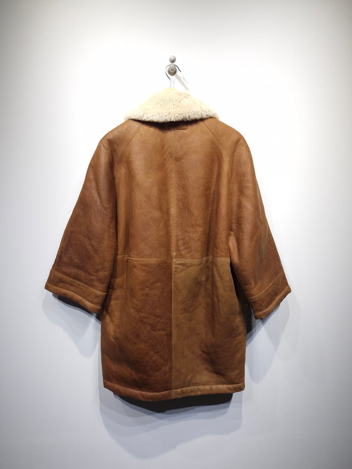 RAEY 램스킨 시어링 코트 브라운 상품이미지2