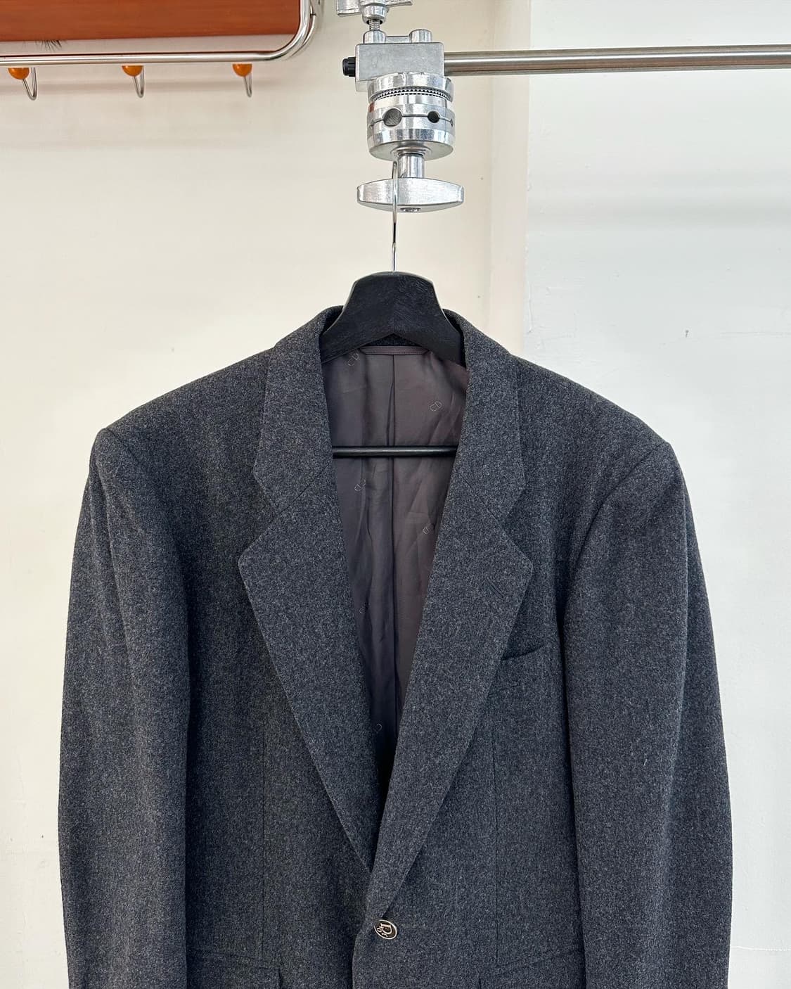 크리스찬 디올 차콜 2b 울 블레이저 자켓 상품이미지2