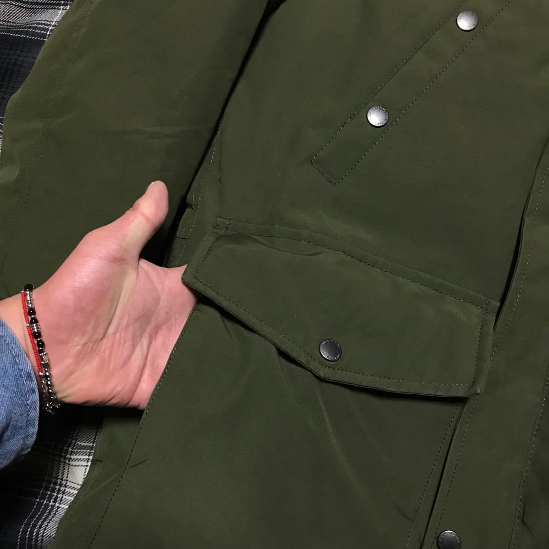 레어 90-00s 재팬 백넘버 밀리터리 복각 마운틴 다운 투웨이 파카 상품이미지4