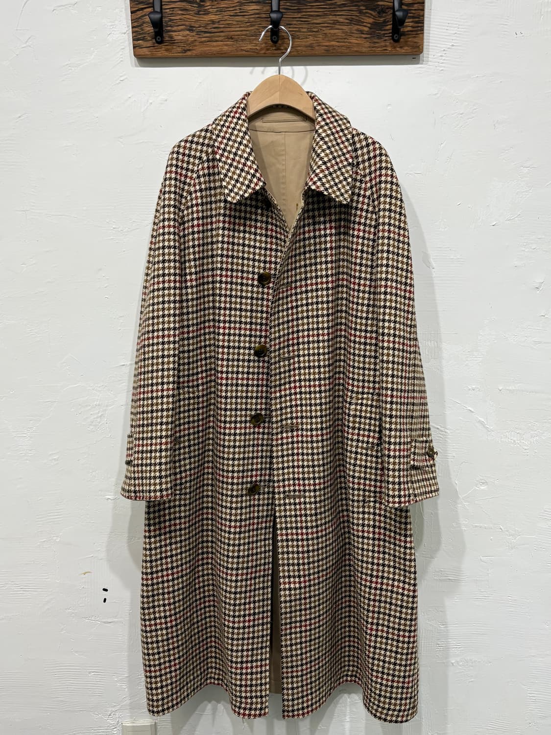 Burberry 버버리 베이지 리버시블 개버딘 건클럽 트렌치코트 상품이미지4
