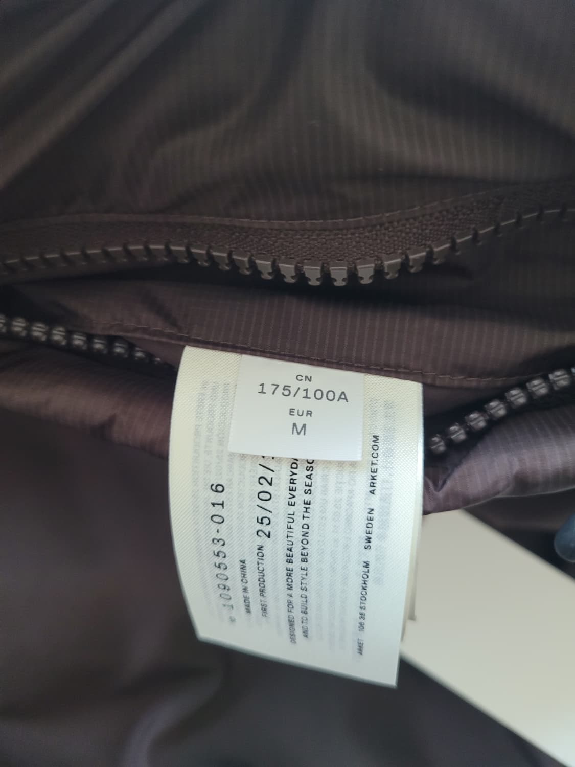 아르켓 스포티 다운 다크토프 새상품 상품이미지2