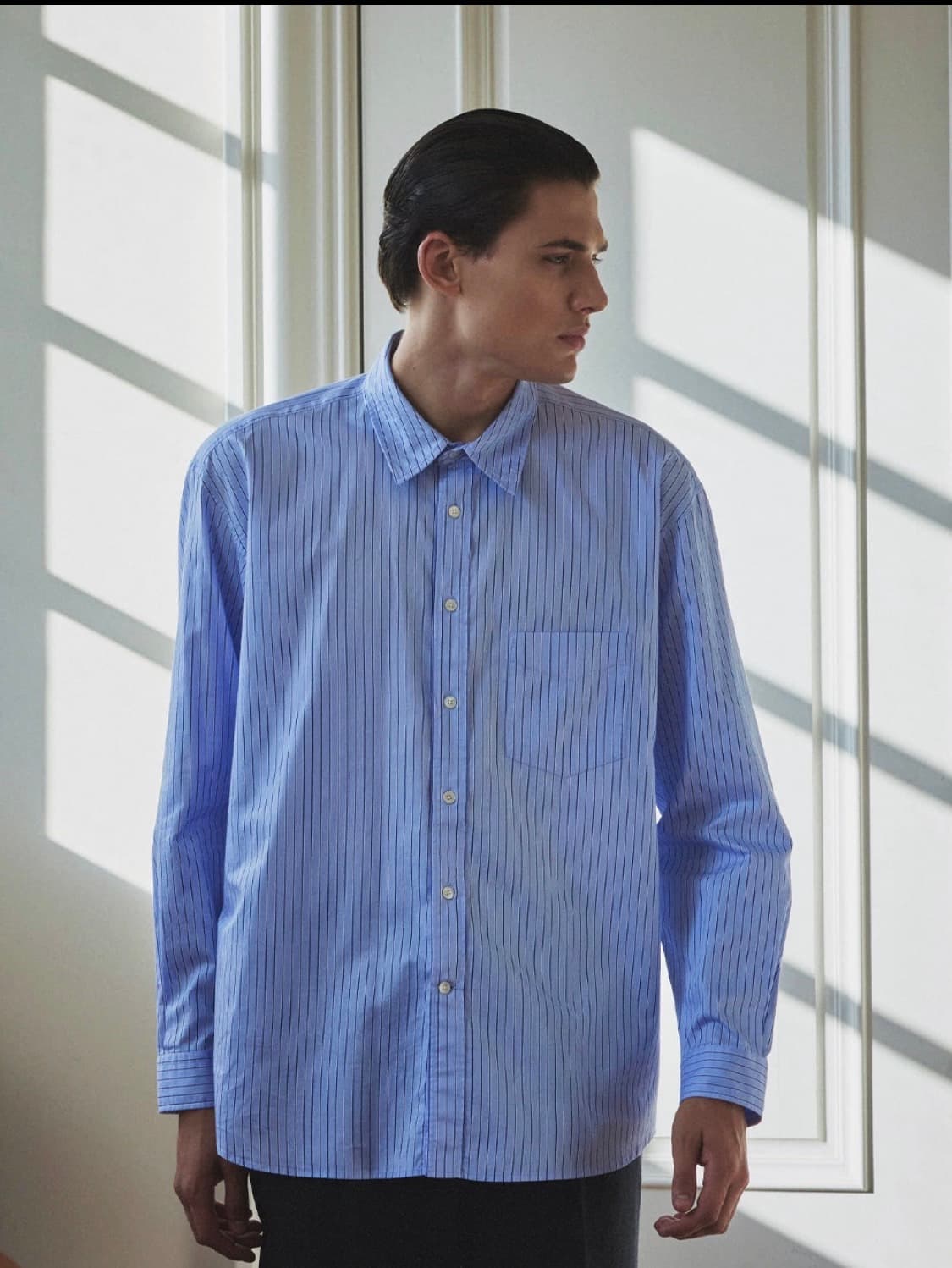 아틀리에델디오 해도면 컴포트셔츠 XL 상품이미지7