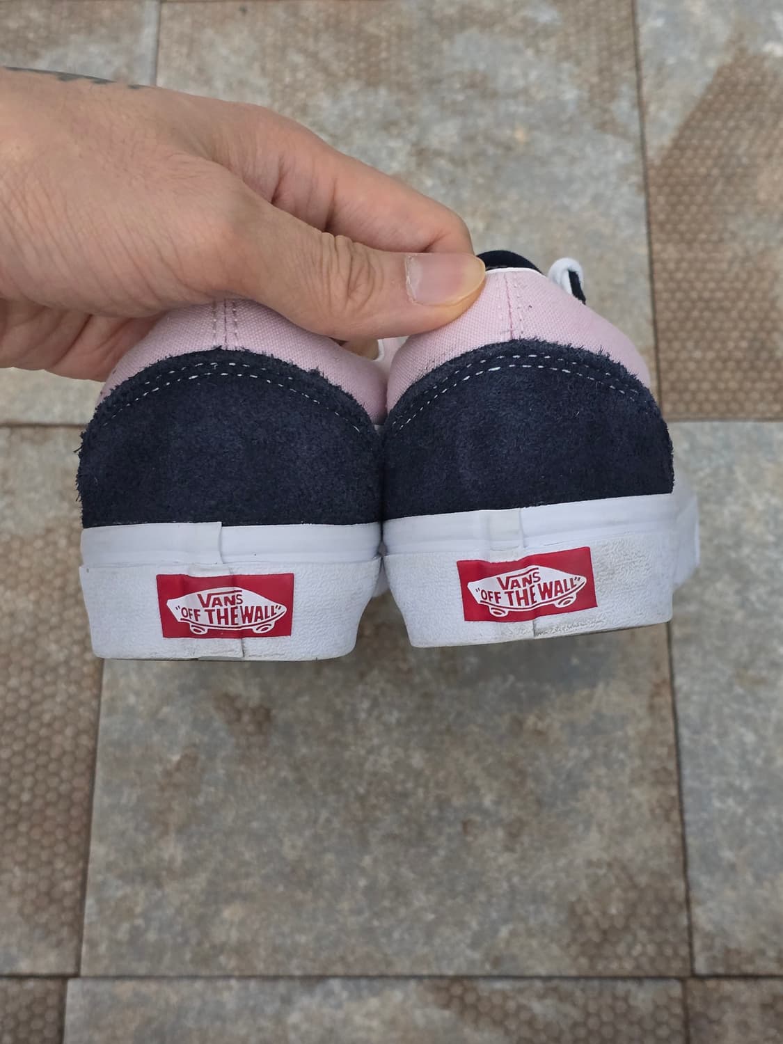 (220)반스 올드스쿨 핑크 네이비 상품이미지9