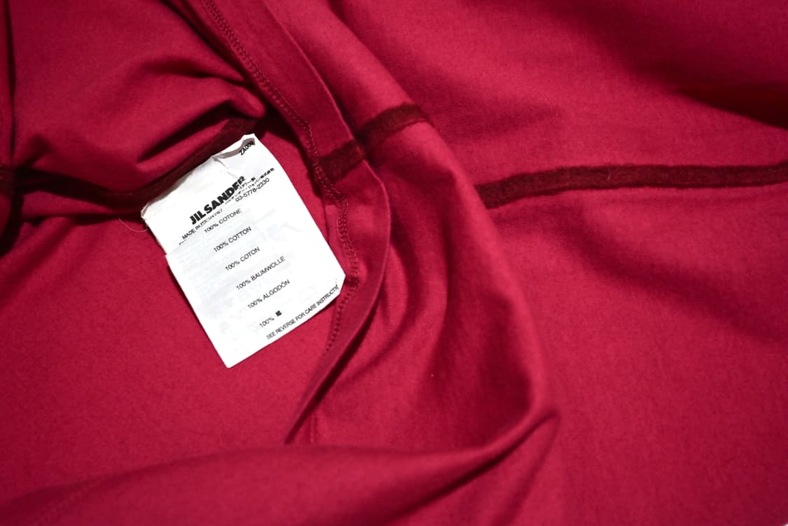 Jil sander 02SS velvet long sleeve  상품이미지7