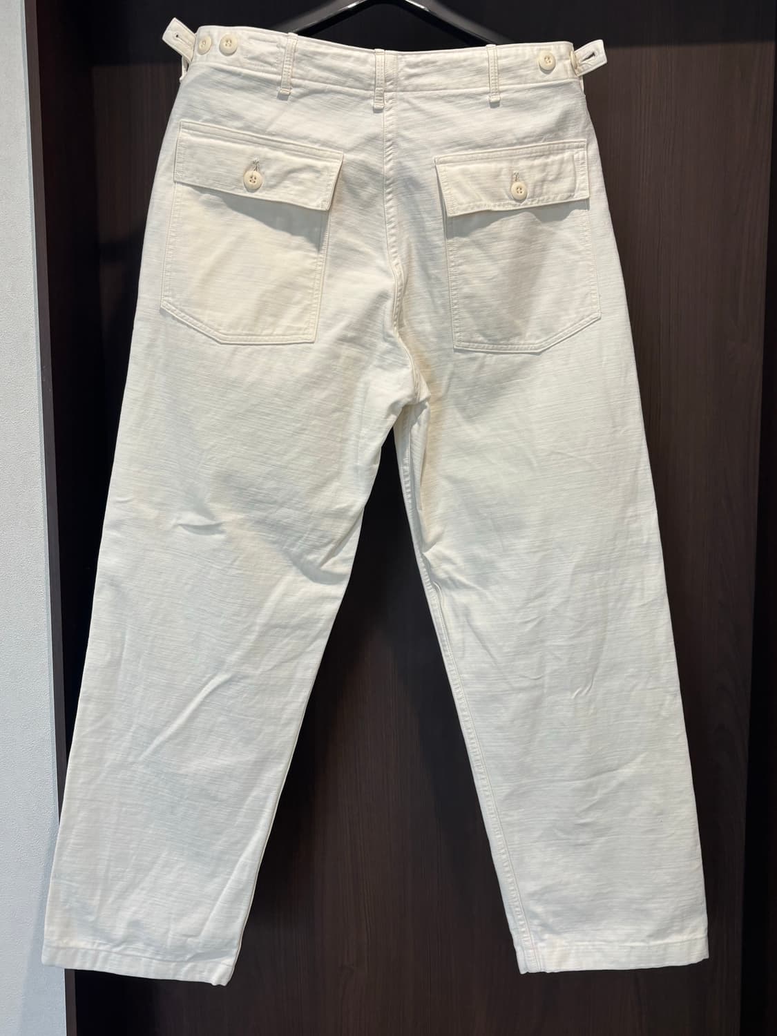 [3, L] 오어슬로우 퍼티그 팬츠 오프화이트 상품이미지2