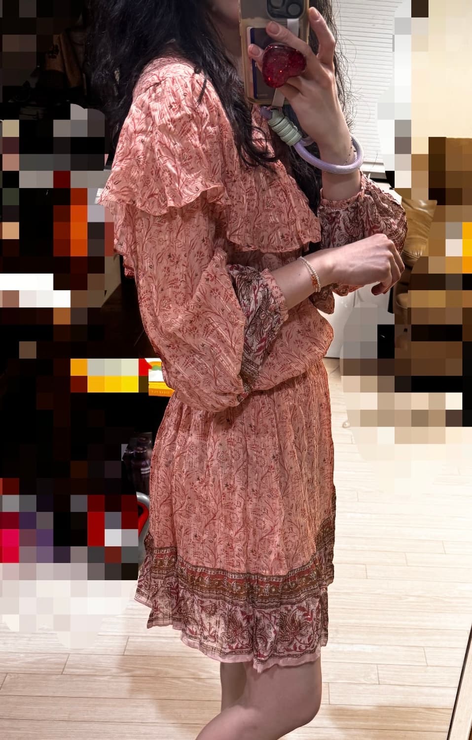 55 텍달린 새상품 바네사부르노 정가90만 에스닉 원피스 상품이미지3