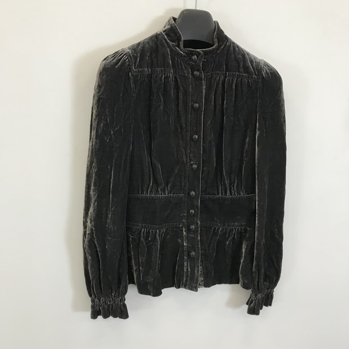 모스키노 MOSCHINO 이태리메이드 벨벳자켓 [USA 6] 상품이미지2