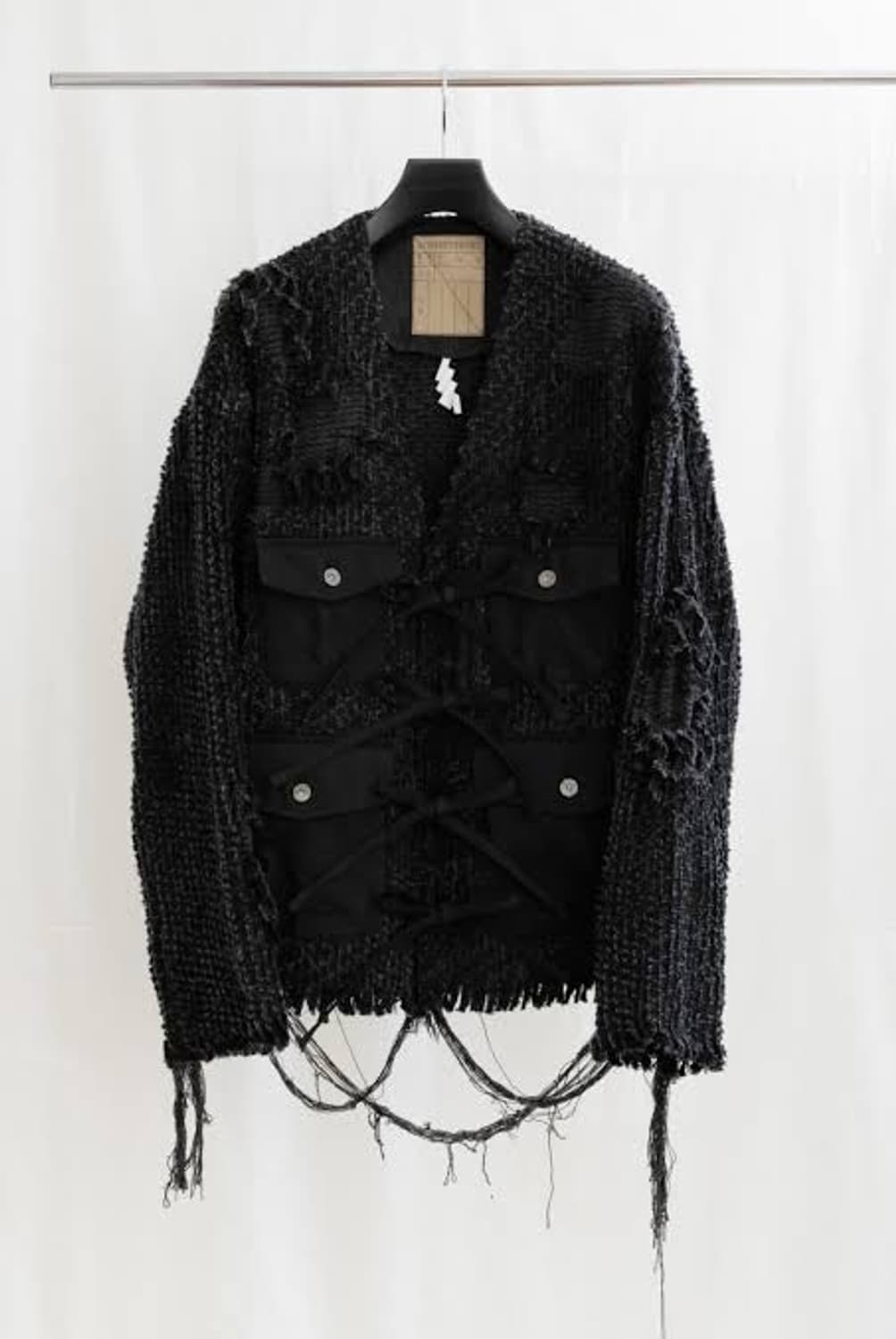 LUPE DENIM GRUNGE CARDIGAN 상품이미지3