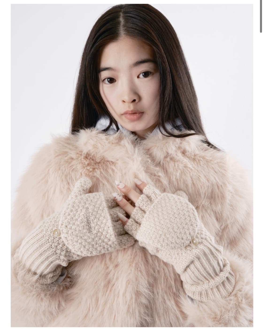 Wsc 아카이브 체인 퍼 자켓 상품이미지2