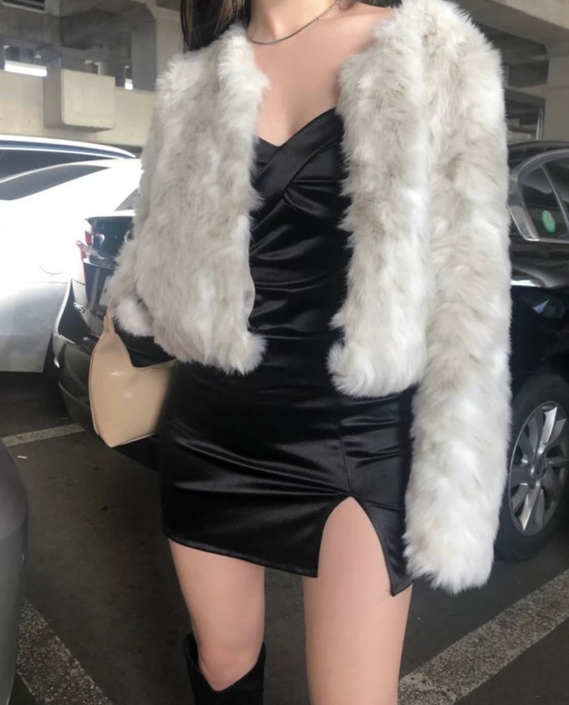 애즈온 퍼자켓 상품이미지1