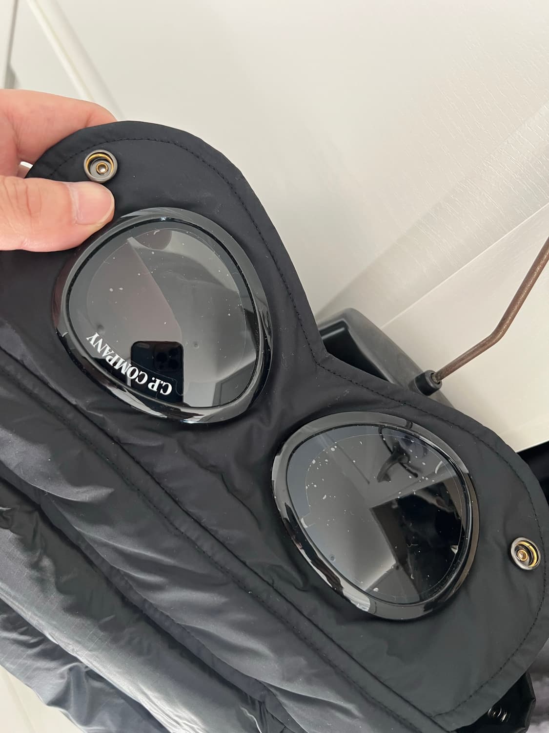 CP컴퍼니 DD쉘 니트 패딩 블랙 48 상품이미지7