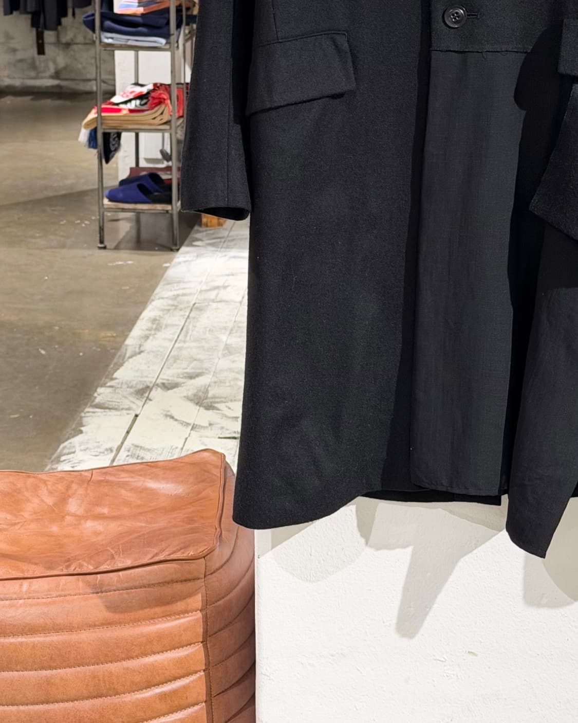 y's 블랙 18aw 컬러리스 언발란스 자켓 상품이미지5