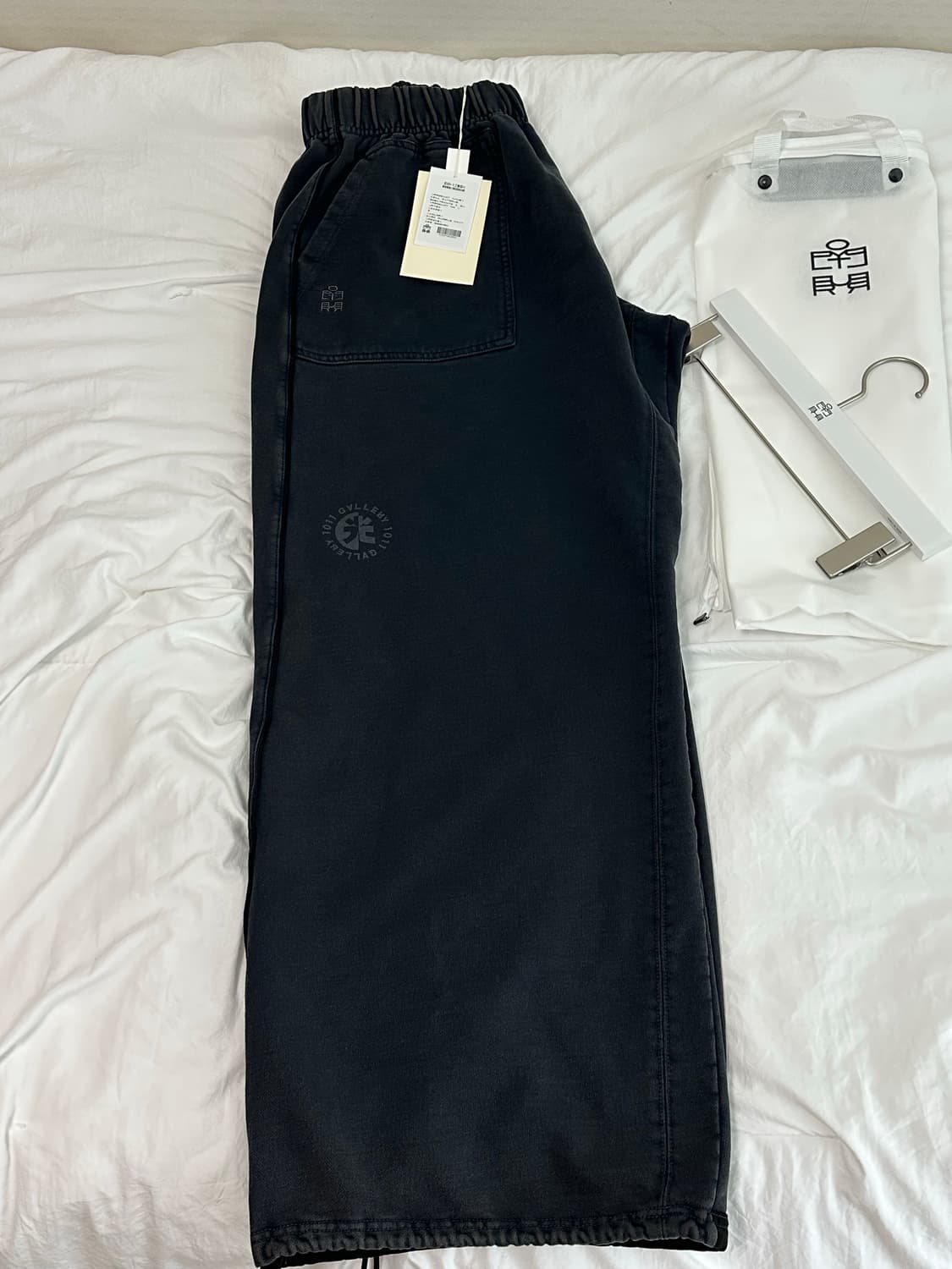 [3]폴리테루 퍼티그 팬츠 다크퍼플네이비 상품이미지1