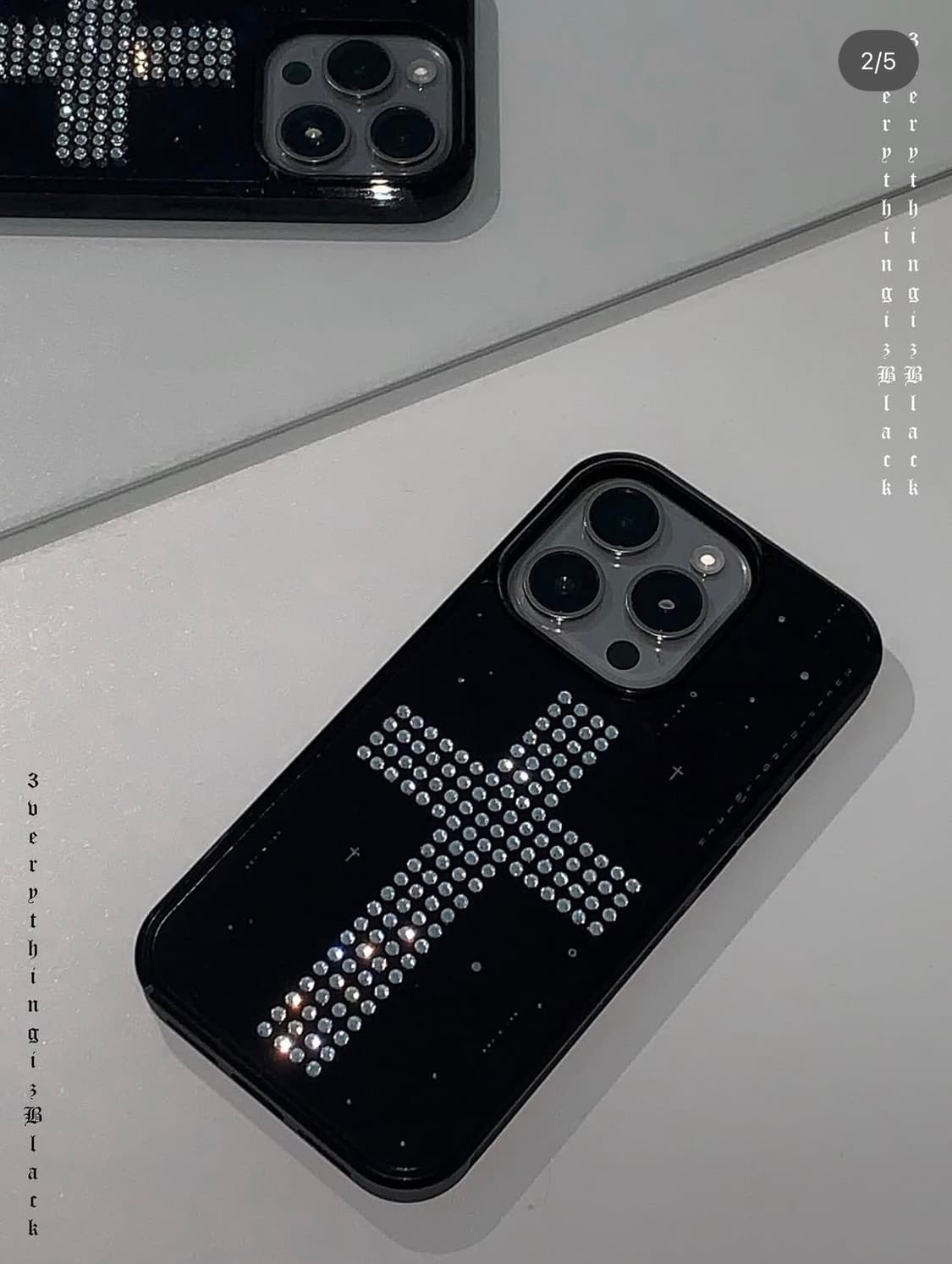 3verythingizblack에이블 16pro 폰케이스  상품이미지2