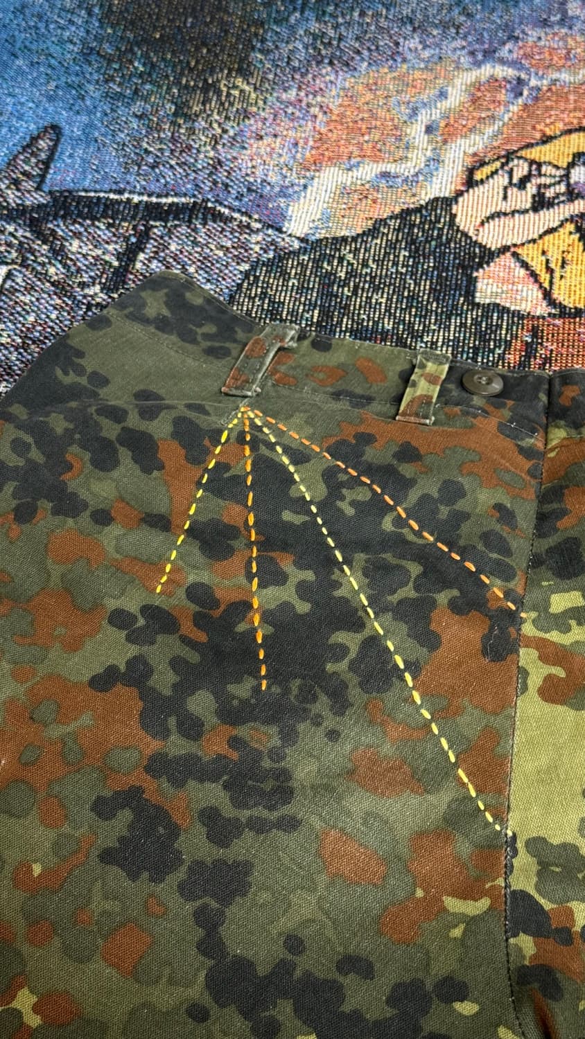 90’s 독일군 Army Flecktarn Half Trousers 상품이미지7