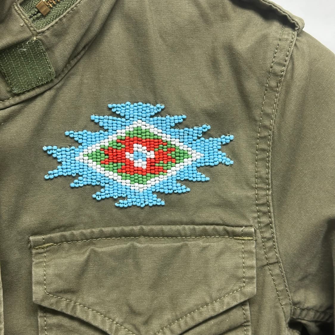 폴로 데님앤서플라이 M65 비즈 커스텀  상품이미지4