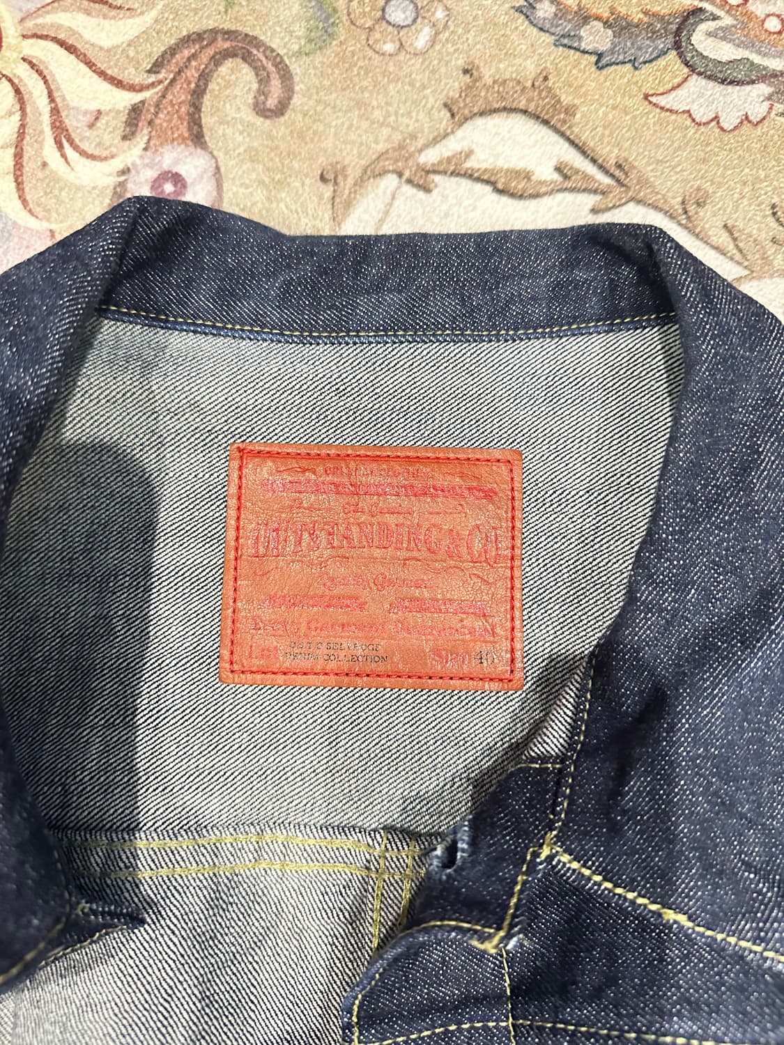 아웃스탠딩 W.W. II SELVEDGE DENIM 1ST JACKET 상품이미지2