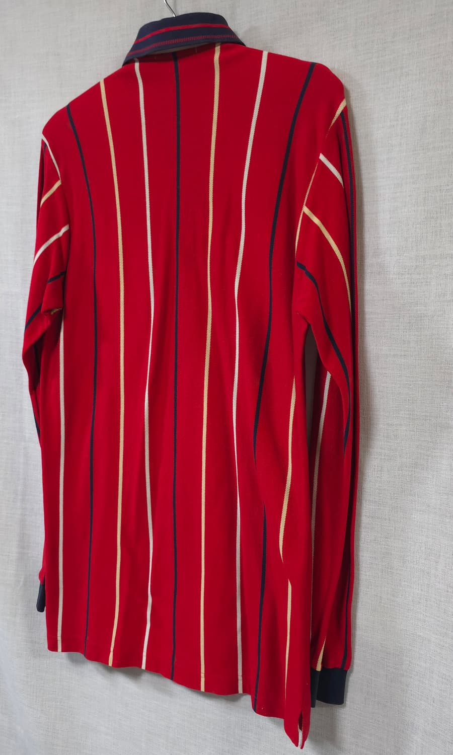 먼싱웨어 정품 PK카라 폴로 티셔츠 긴팔 골프 스트라이프 95  상품이미지7