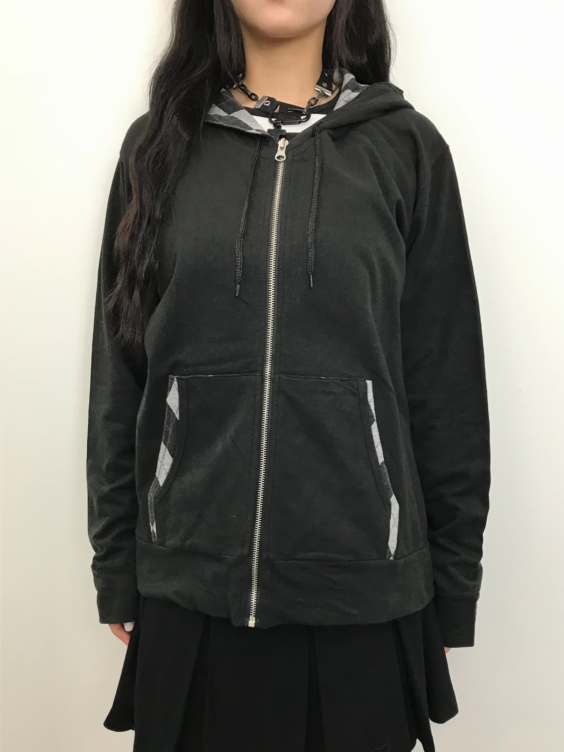 Gu Cotton Zip Up Hoodies 상품이미지2