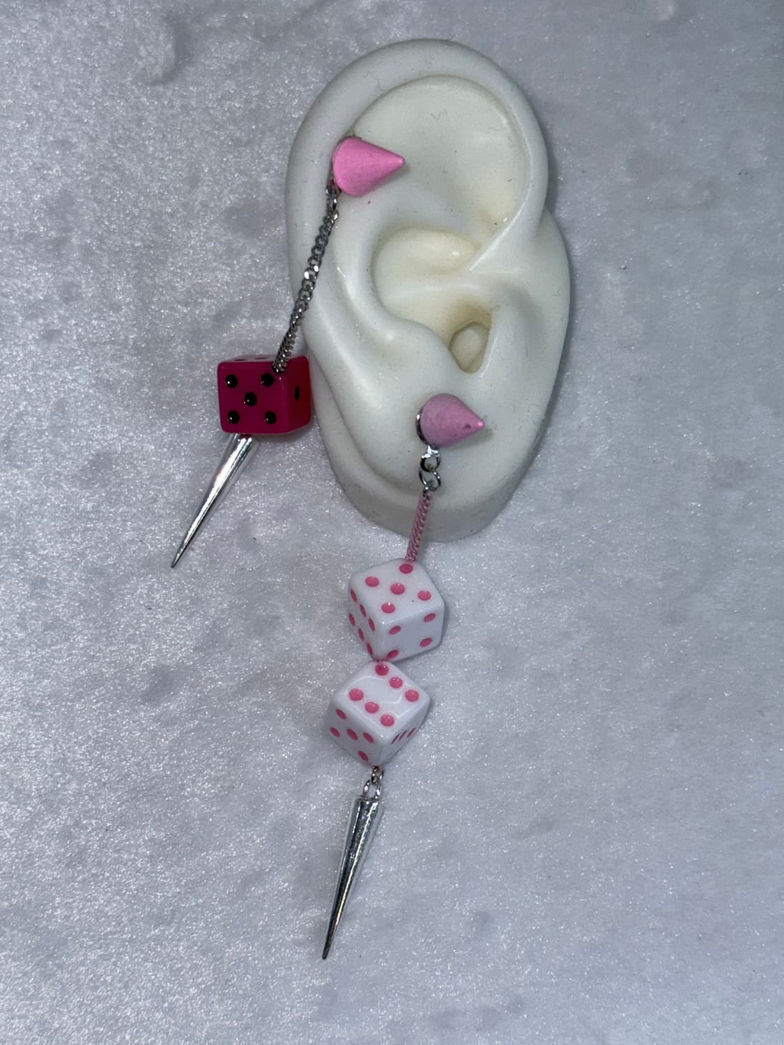 dice earring by PJM 상품이미지1