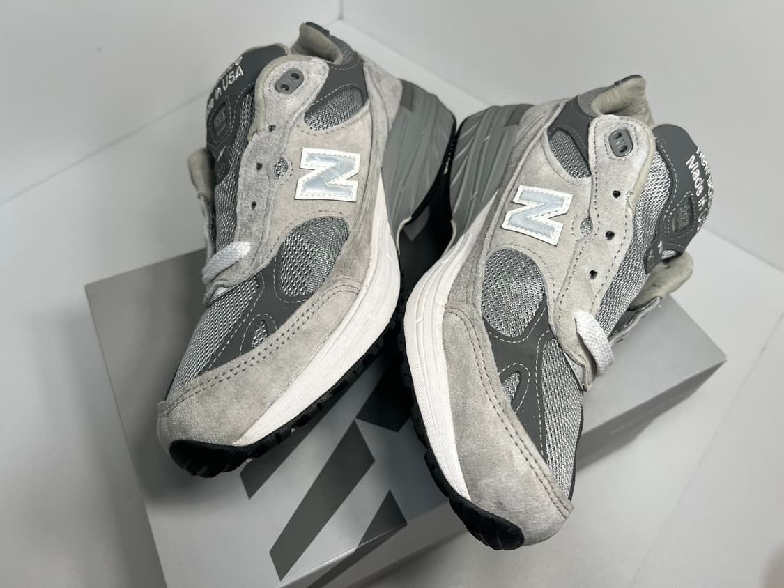 [W260] 뉴발란스 993 메이드인 USA B 그레이 상품이미지5