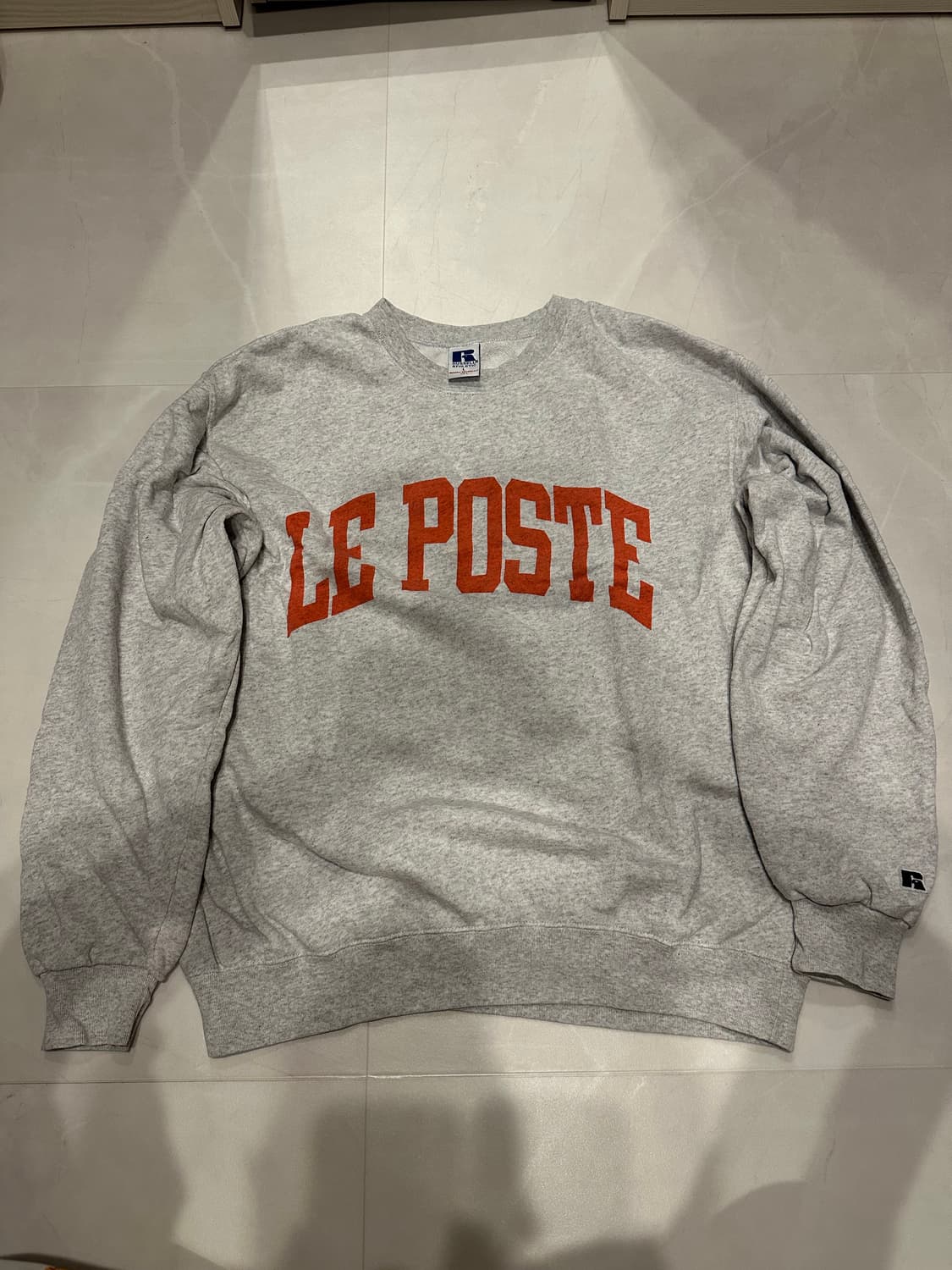 [L]러셀 어슬레틱 LE POSTE 스웻셔츠 멜란지 상품이미지1