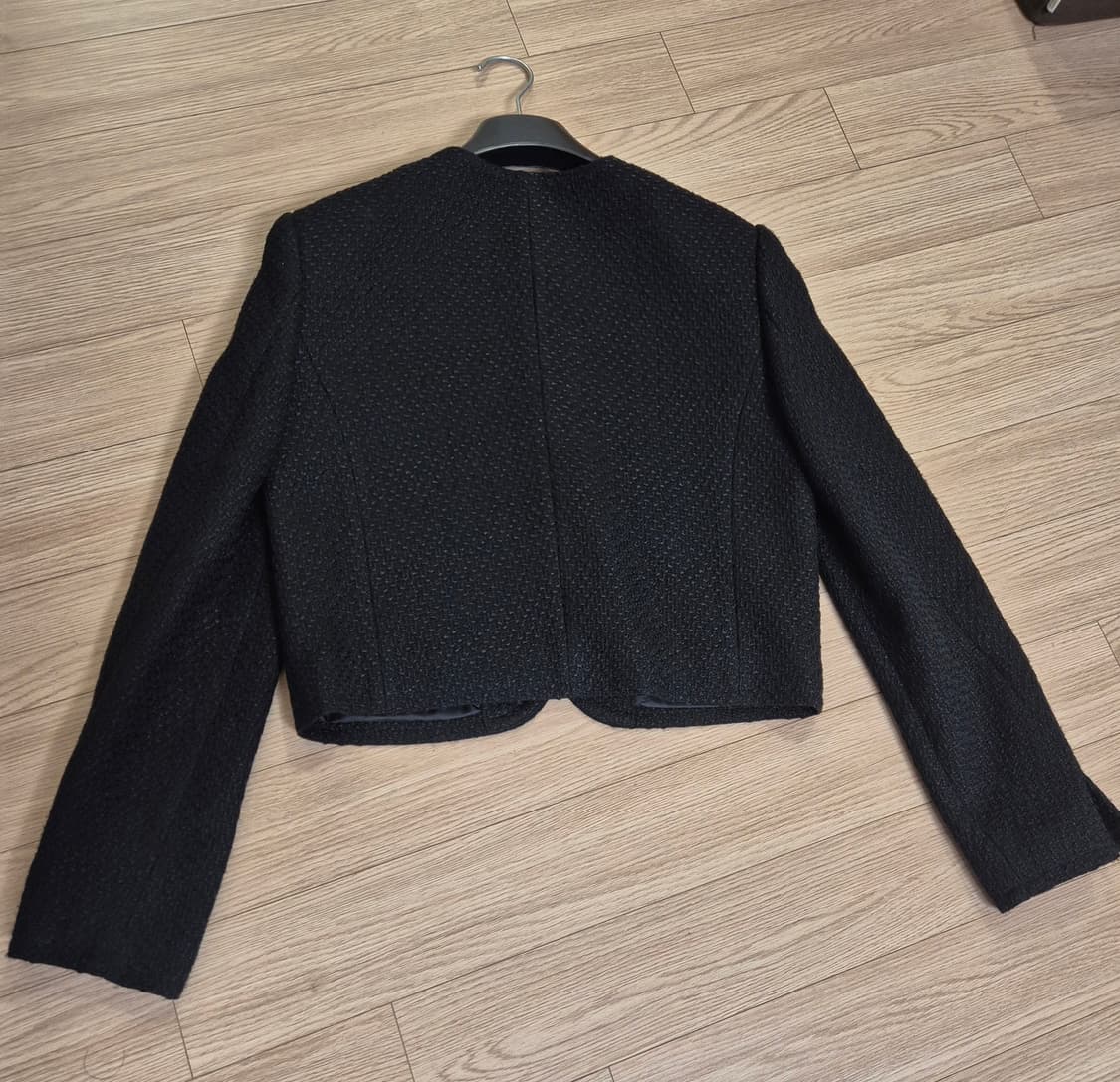 무신사스탠다드 여성 블랙 트위드 자켓 XS 상품이미지6