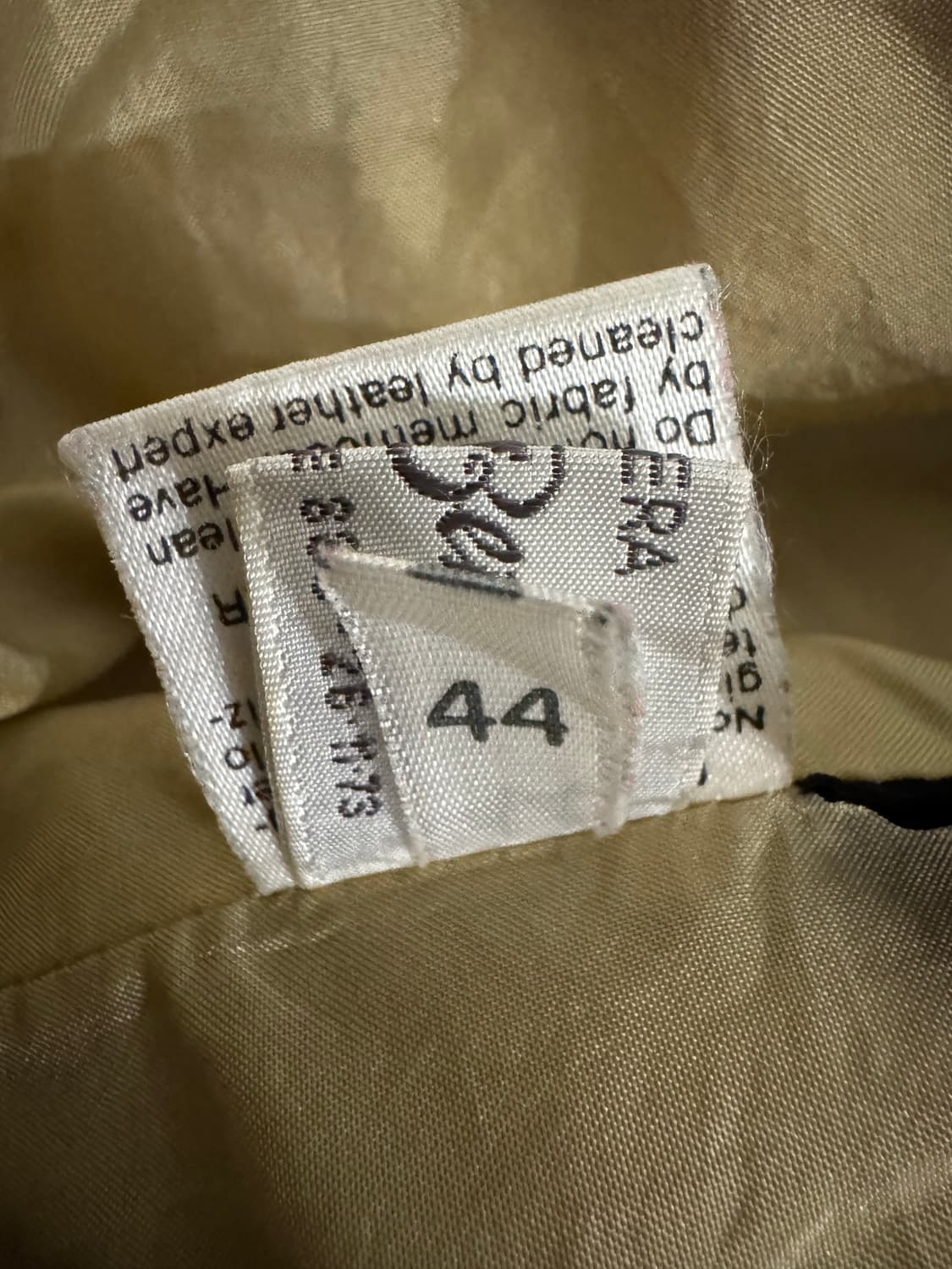 머스타드 양가죽 롱 코트 상품이미지6