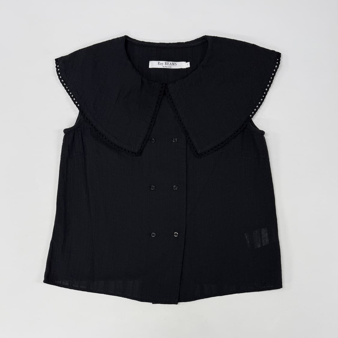Ray Beams big collar sleeveless 상품이미지2