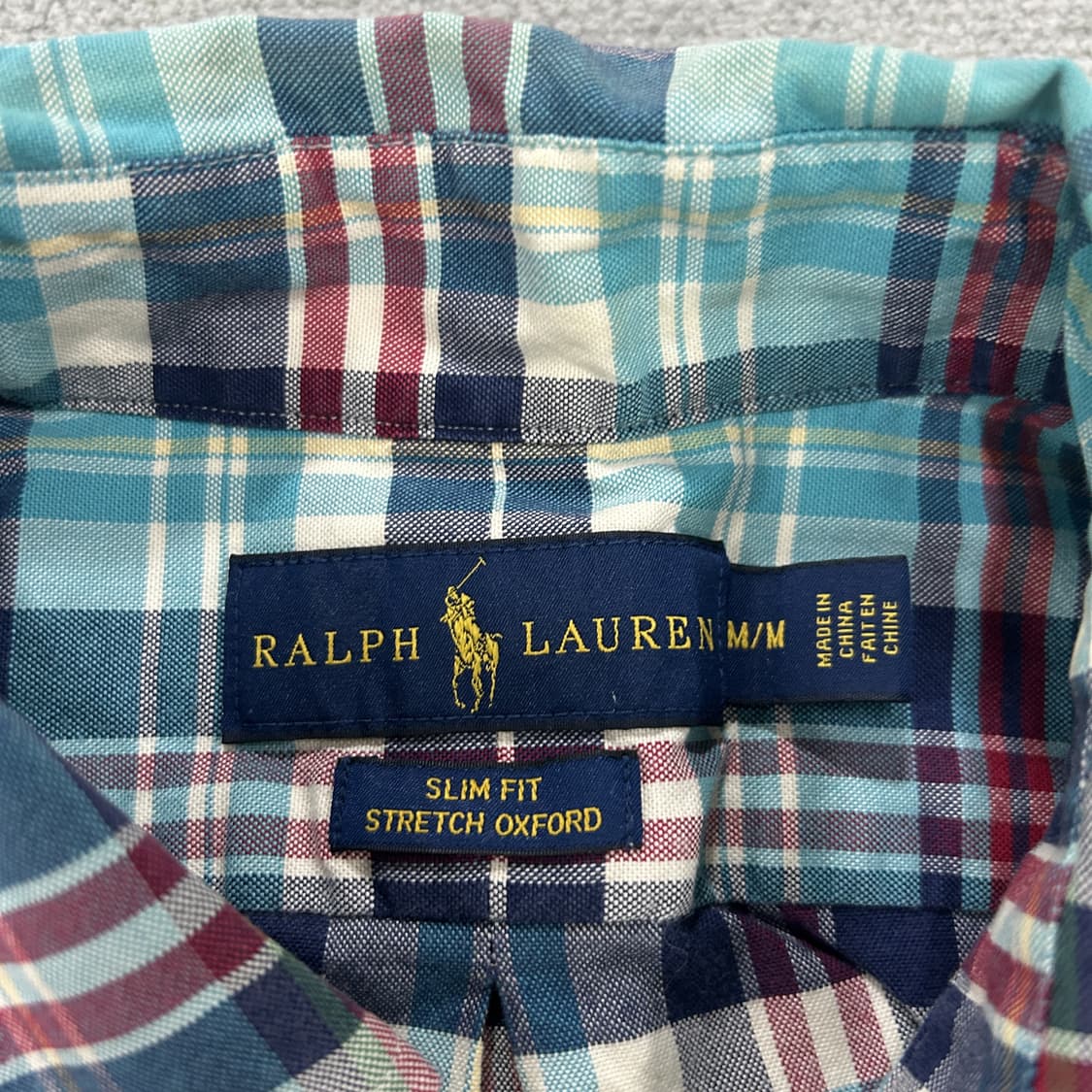 Polo 랄프로렌 체크 옥스포드 셔츠 m 상품이미지2