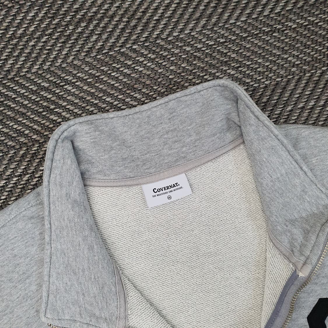 커버낫 반집업 맨투맨 남자105~110 상품이미지2