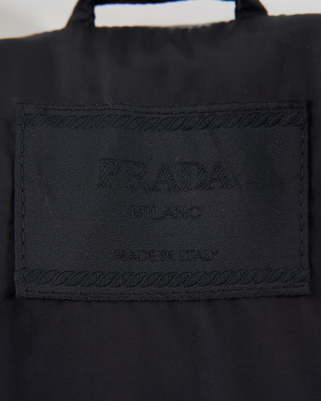 Prada 나일론 레더 트리밍 드리즐러 자켓 상품이미지8
