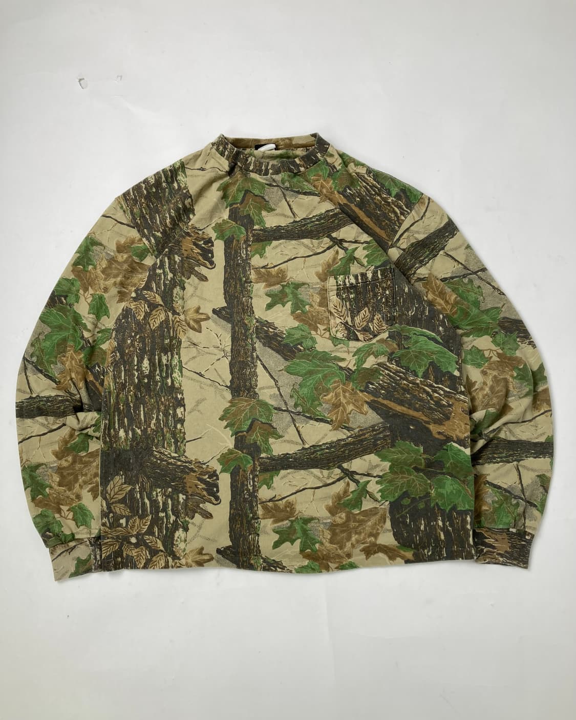 90s Forest Camouflage Long Sleeve Tee 상품이미지1