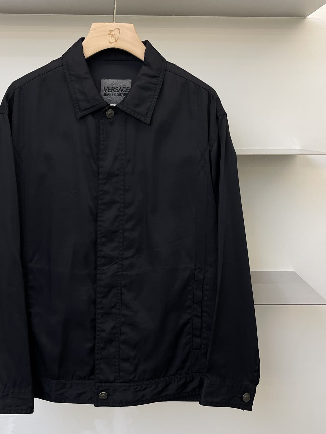 베르사체 진 쿠튀르 90s 웨스턴 스티치 나일론 자켓 상품이미지4