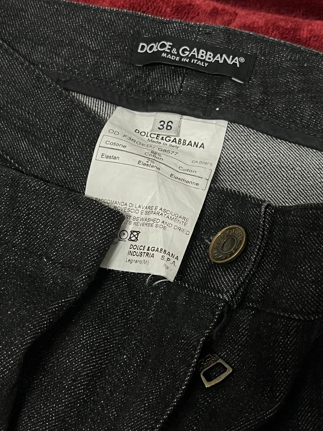 돌체앤가바나 Dolce&Gabbana  청바지 36 상품이미지2