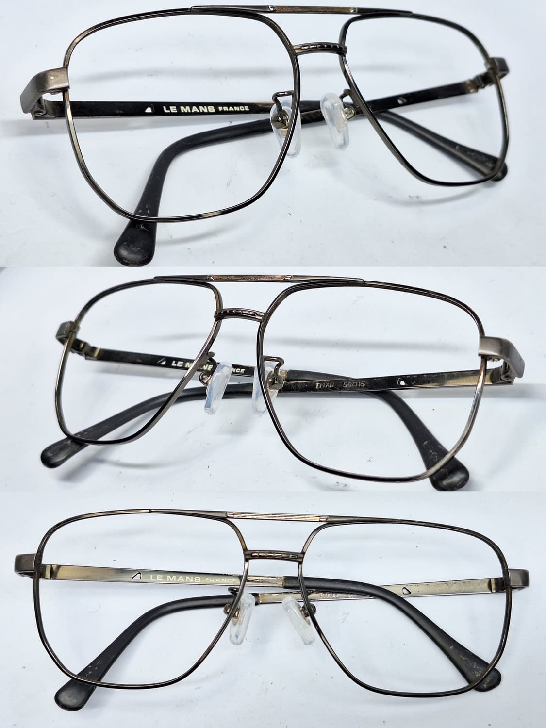 80s LE MANS 르망스 LF-05 빈티지 투브릿지 안경테/클래식  상품이미지6