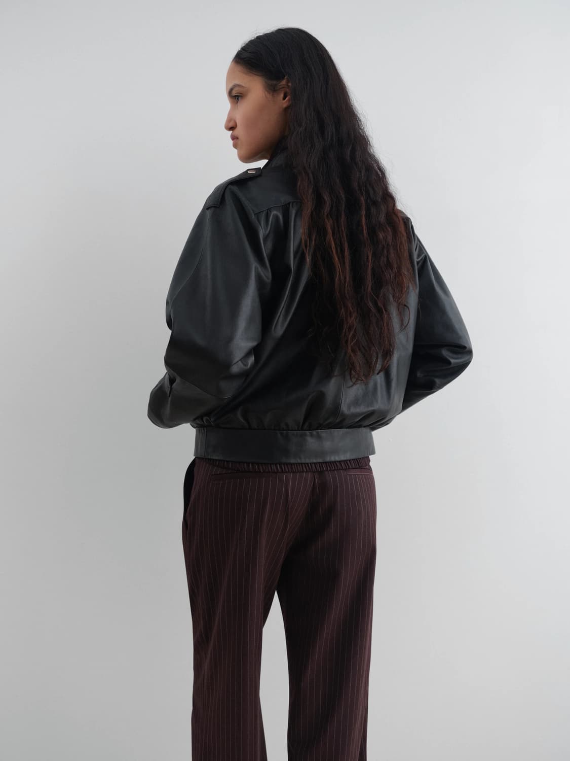 (S,M,L) 기마구아스 Oscar 레더 자켓 상품이미지7