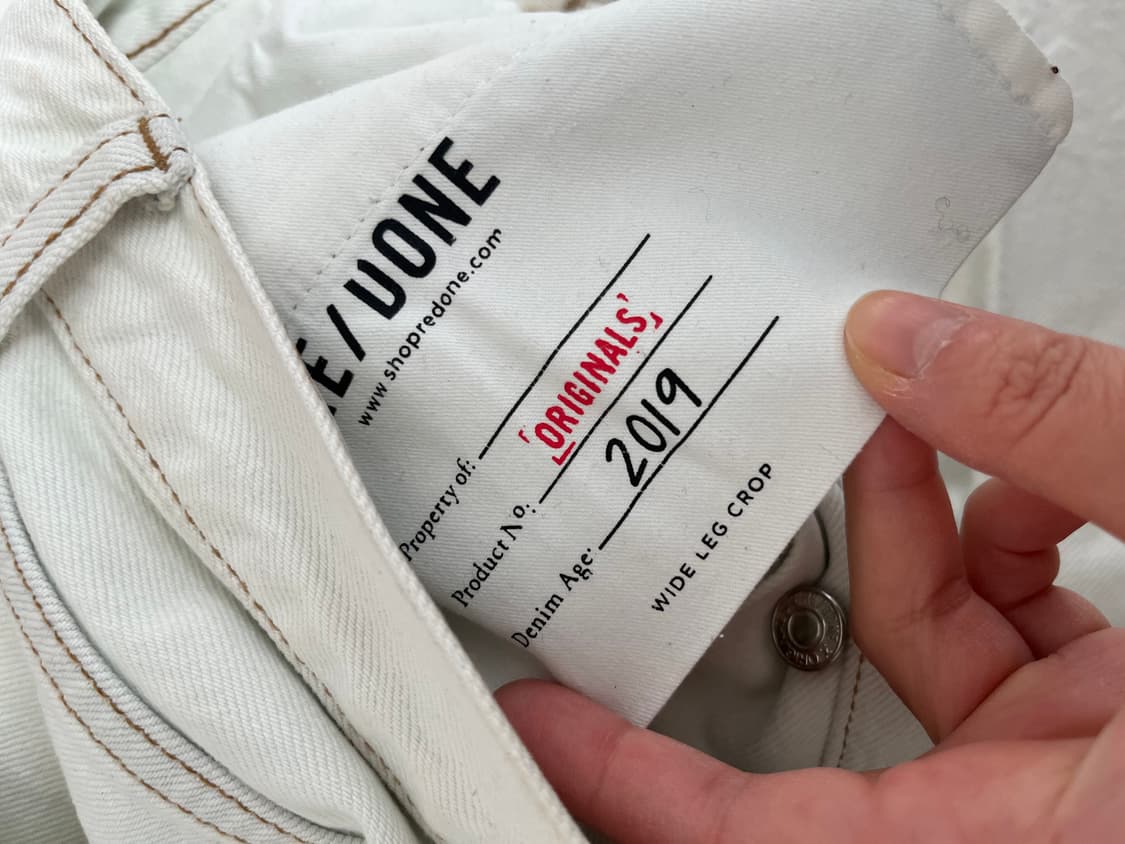 리던 화이트데님 27 re/done 상품이미지5