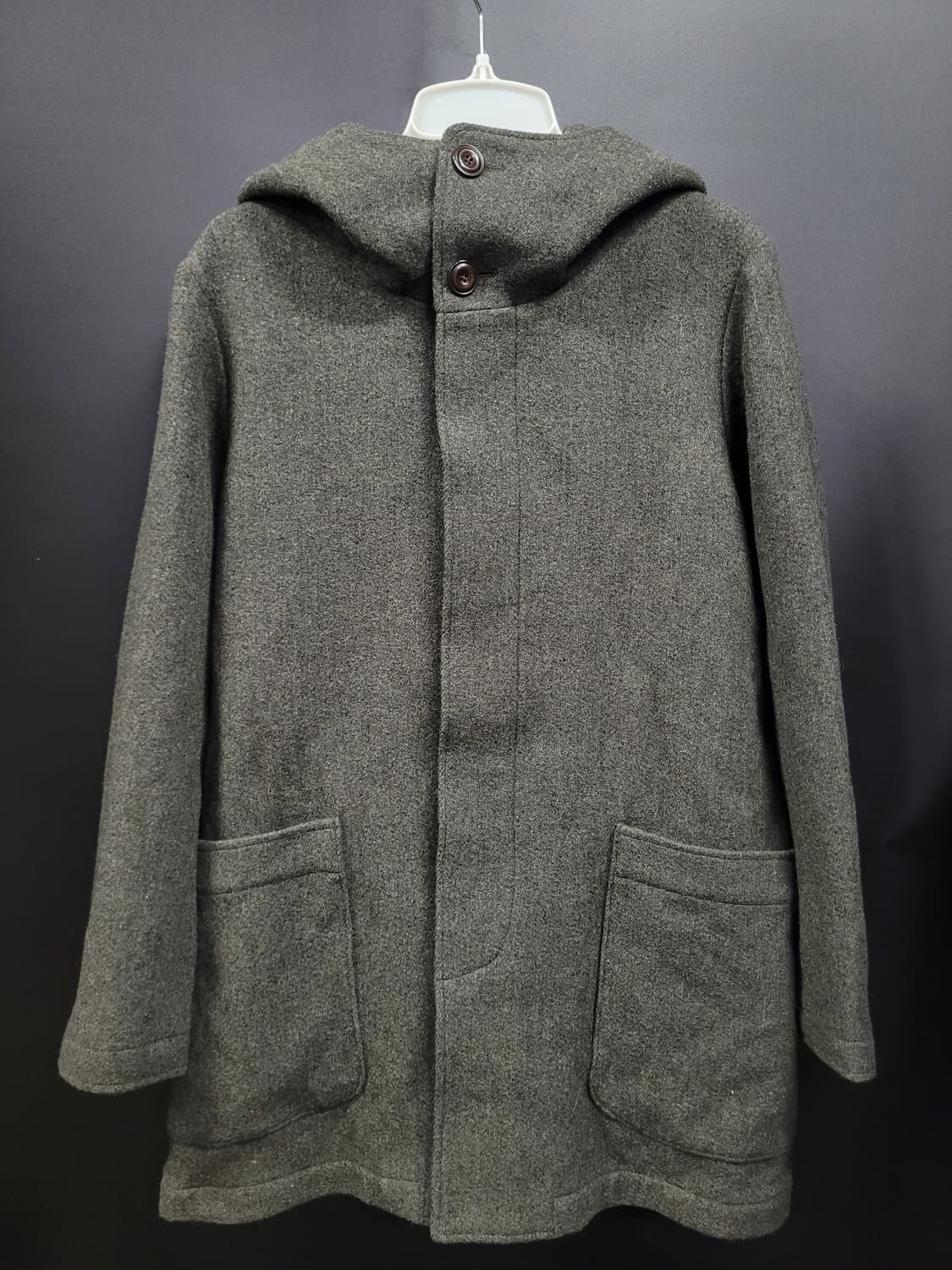 MARINERO BY quadro 후드 울코트  상품이미지1