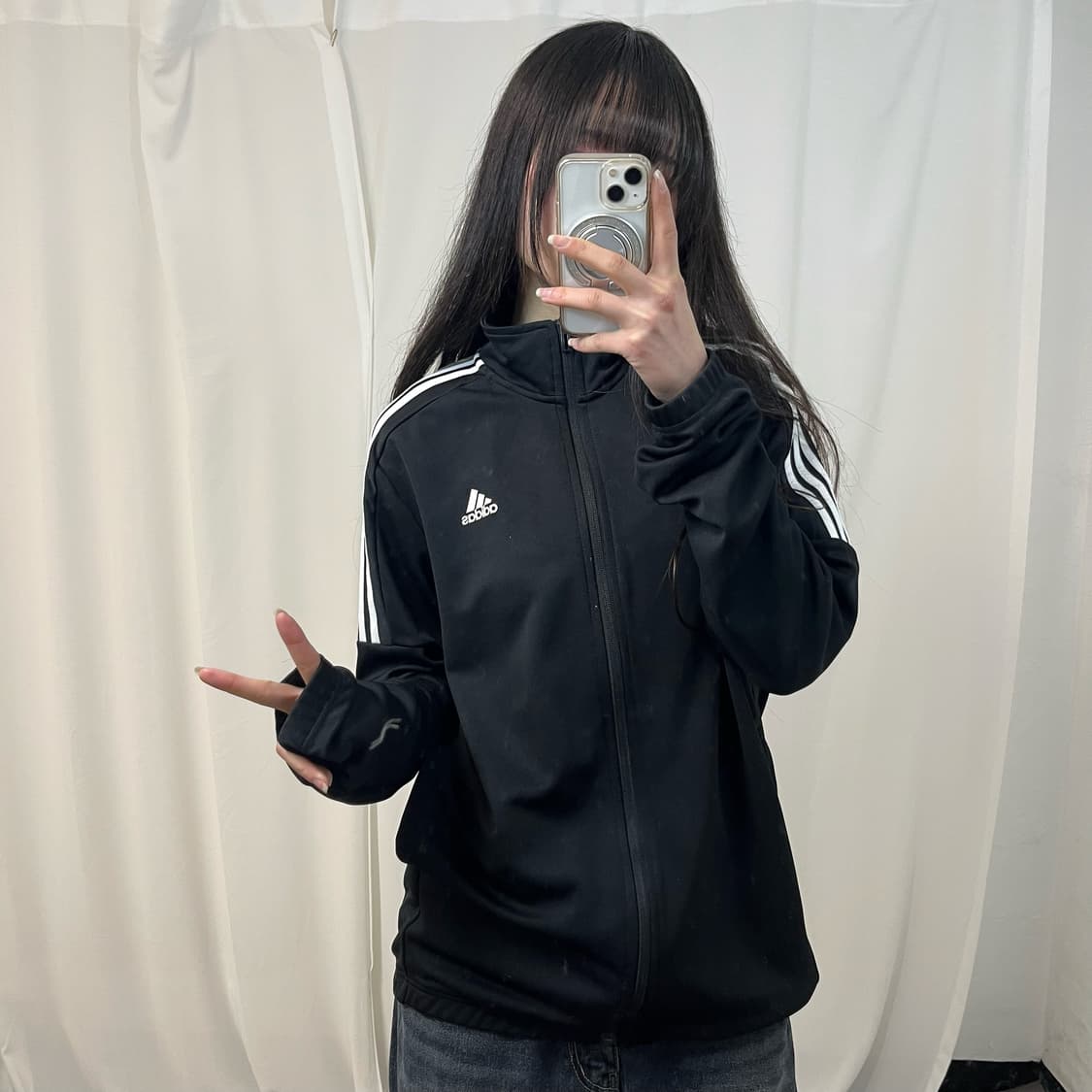 Adidas Black Track Jacket  상품이미지1