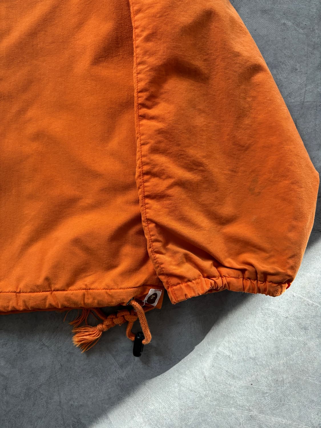 Bape 베이프 90‘s 오렌지 컬러 아노락 바람막이 상품이미지5