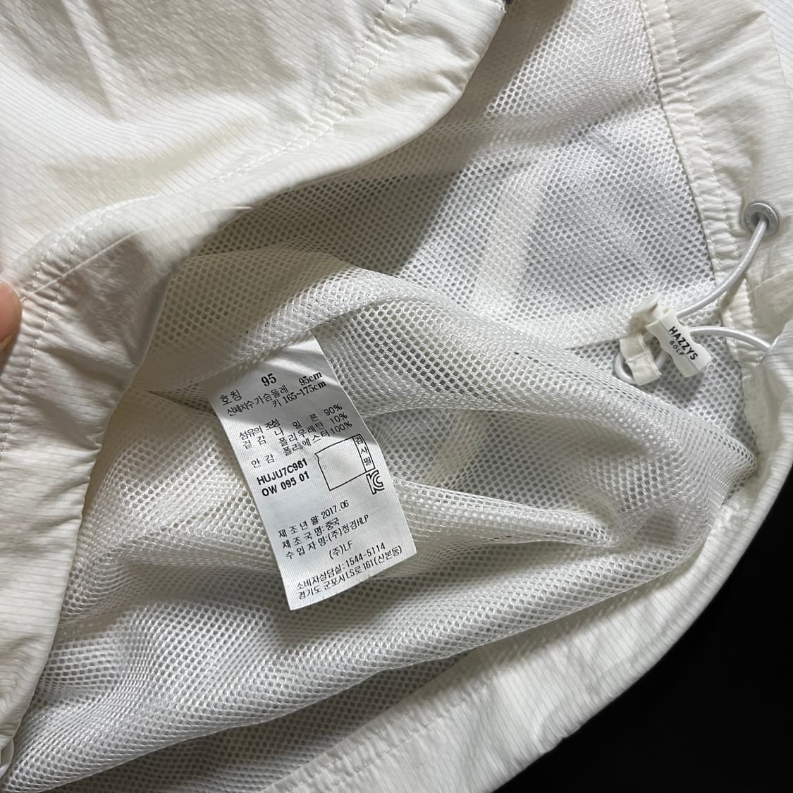 헤지스 바람막이 자켓 상품이미지7