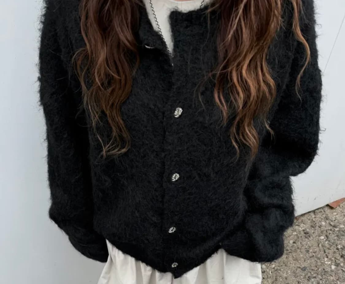 모헤어 가디건 자켓 상품이미지2