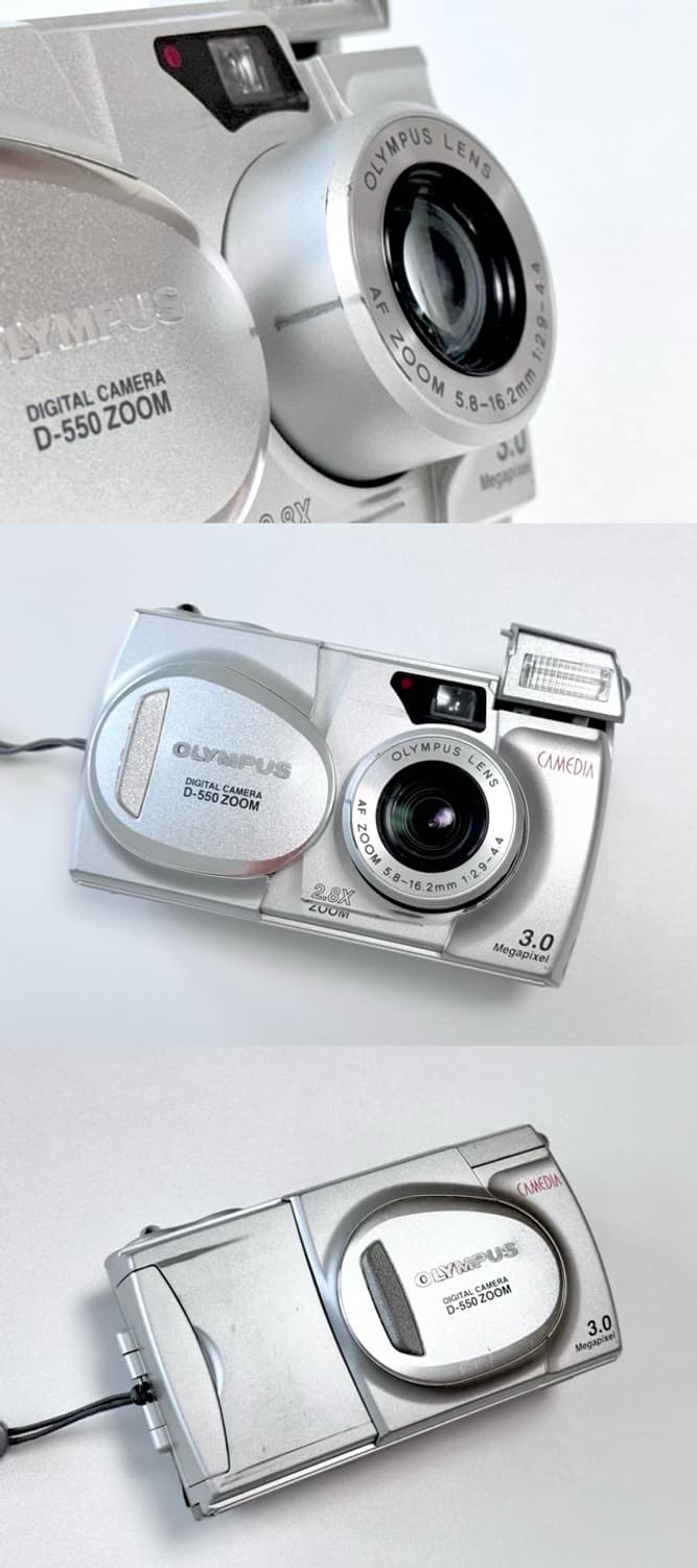 올림푸스 카메디아 D-550 ZOOM 빈티지 디지털카메라 상품이미지7