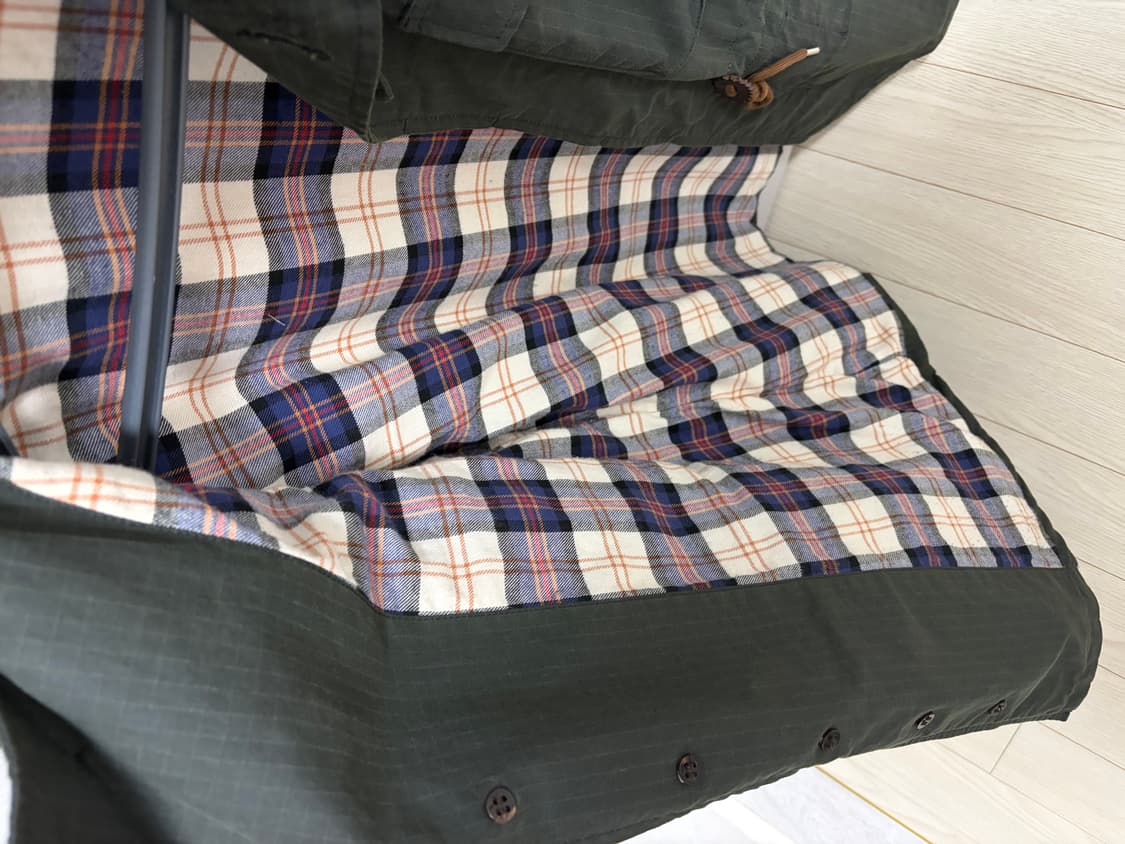 드레익스 D-43 왁스드 립스탑 필드자켓입니다. 상품이미지4