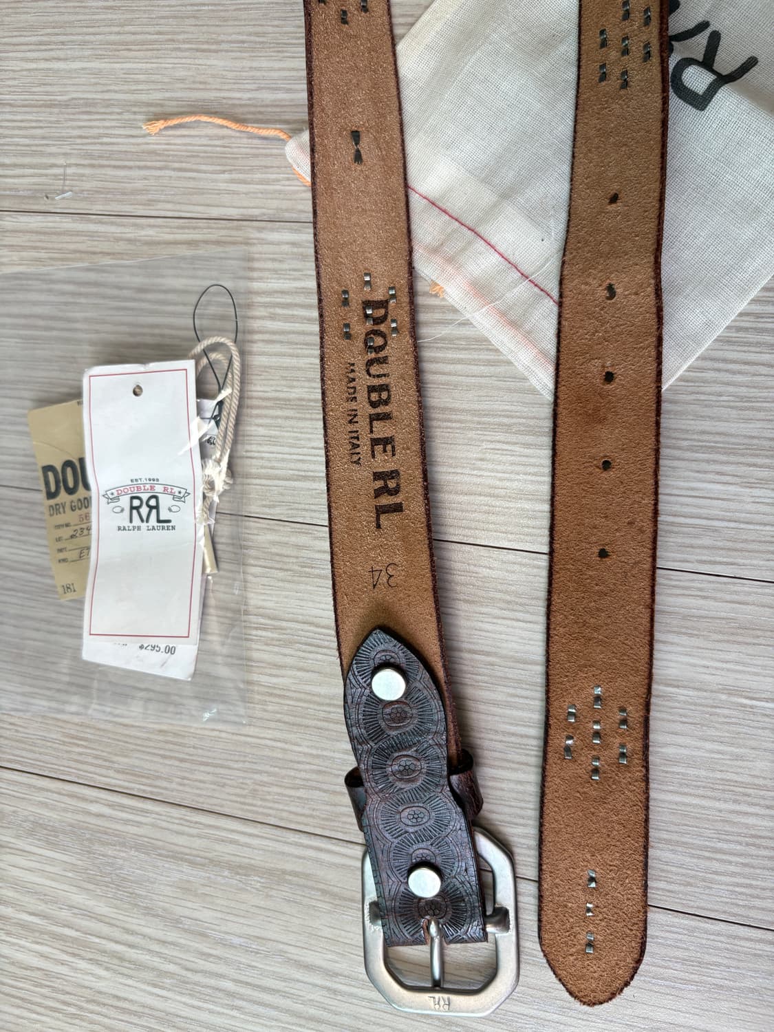 rrl 더블알엘 라스코 벨트 34 상품이미지2