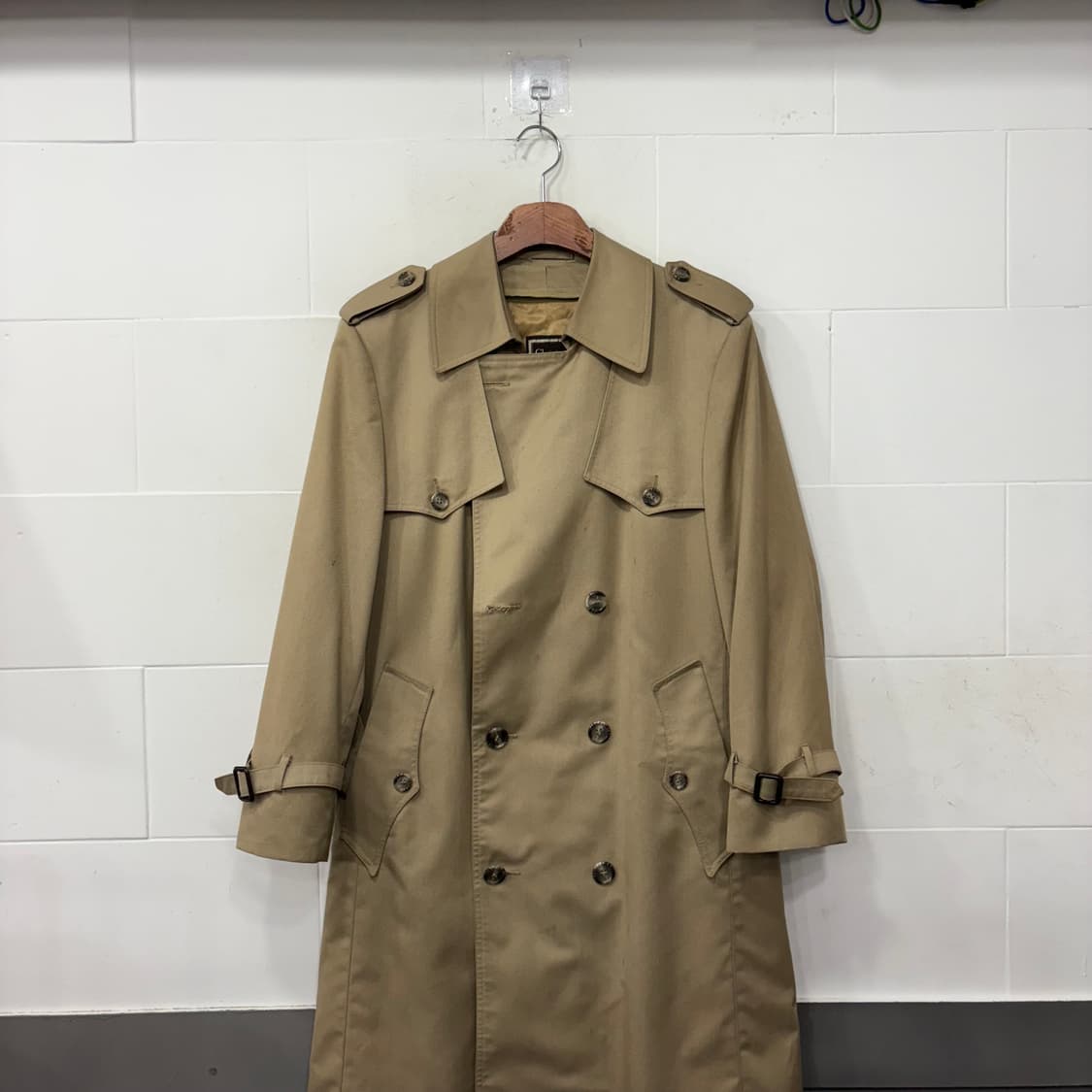 크리스찬디올 더블 브레스트 트렌치 코트 상품이미지2